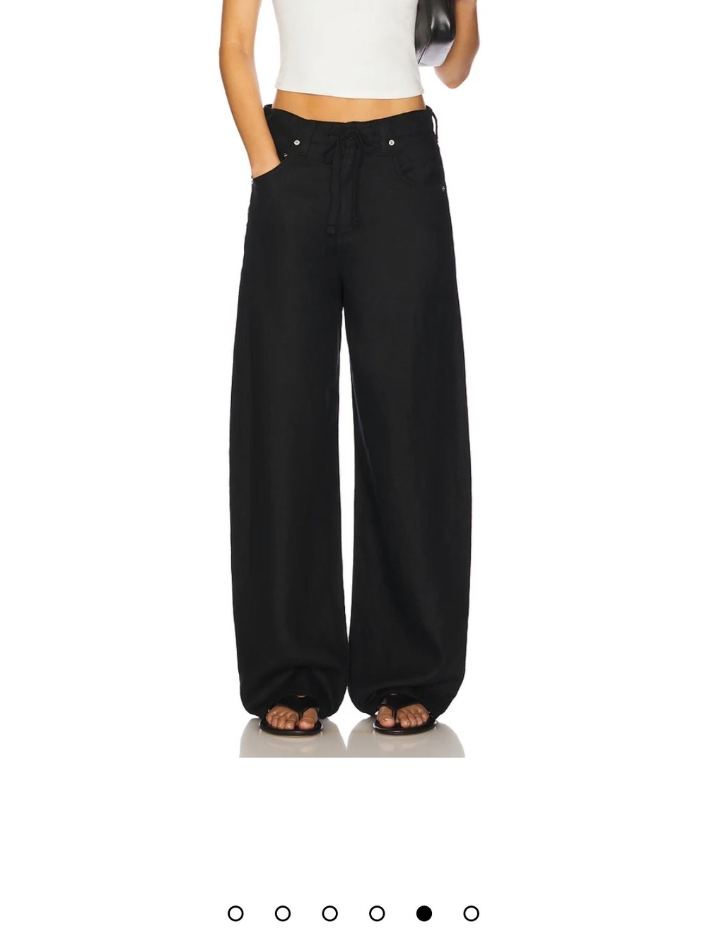 Citizens Of Humanity Wide-Leg Brynn Trouser Jean Carob 30